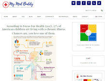 Tablet Screenshot of mymedbuddy.com